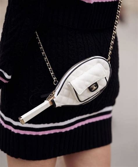 chanel tennis racket price|Chanel tennis racket bag.